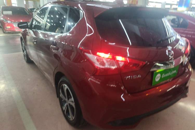 Used Nissan Tiida 2019 1.6L CVT Smart Drive Version China VI Standard Rear Left 45 Deg