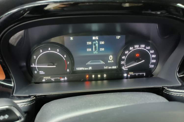 Used Lincoln Corsair 2020 2.0T Two-Wheel Drive Luxury Edition Instrument Cluster