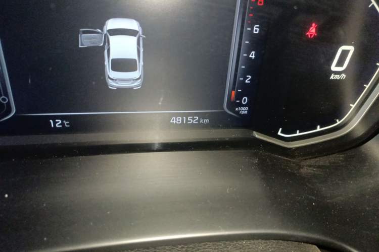 Used Kia K3 2020 1.5L CVT Smart Connect Edition Odometer Close Up