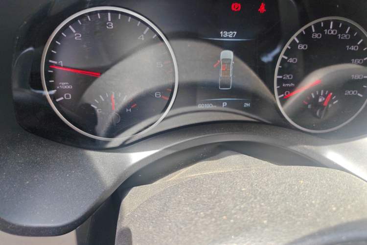 Used Great Wall Poer 2021 2.0T Commercial Version Automatic Diesel 4x4 Elite Long-Box GW4D20M Odometer Close Up