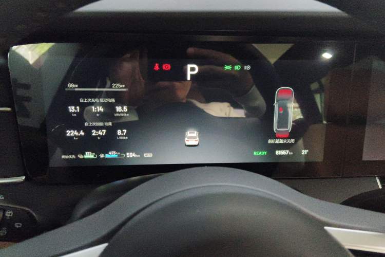 Used Li Auto ONE 2021 Extended-Range 6-Seater Version Instrument Cluster