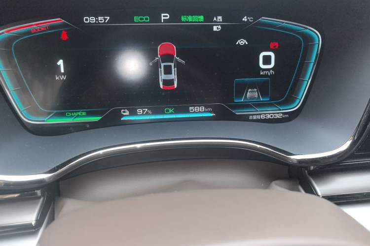 Used BYD Han 2020 EV Long-Range Luxury Model
