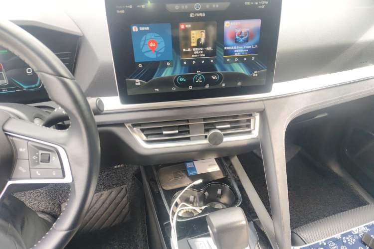 Used BYD Song Pro New Energy 2019 EV High-Power Long-Range Flagship Model Audio And AC Panel