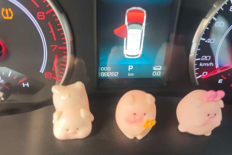 Used Haval H6 2021 1.5T Automatic Champion Edition Odometer Close Up