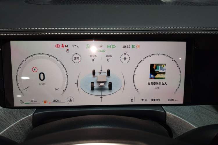 Used Tank 500 New Energy 2026 Model—Hi4-Z Smart Enjoyment Version Instrument Cluster