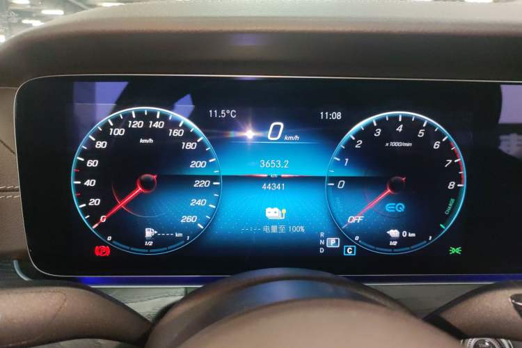 Used Mercedes-Benz E-Class New Energy 2022 Restyled E 350 e L Plug-in Hybrid Sports Sedan Instrument Cluster