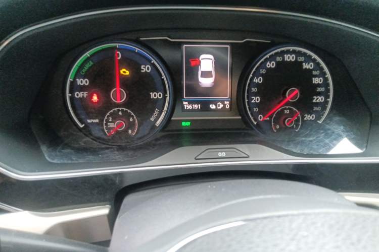 Used Volkswagen Passat New Energy 2020 430 PHEV Hybrid Elite Edition China VI Standard Odometer Close Up