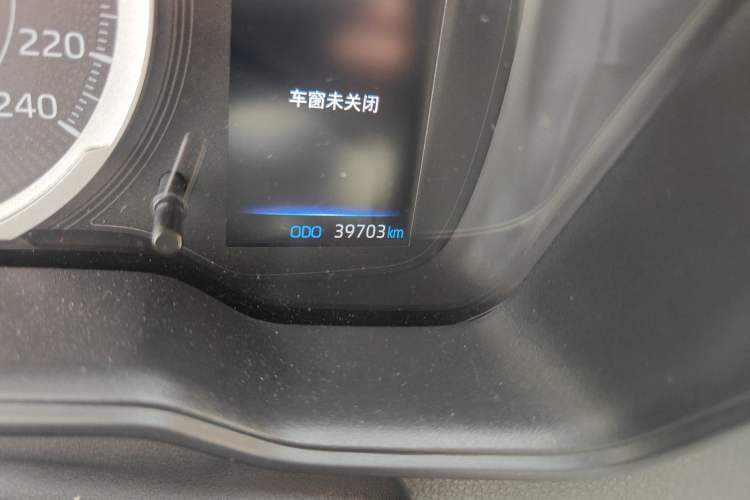 Used Toyota Levin 2021 185T CVT Sport Edition Odometer Close Up