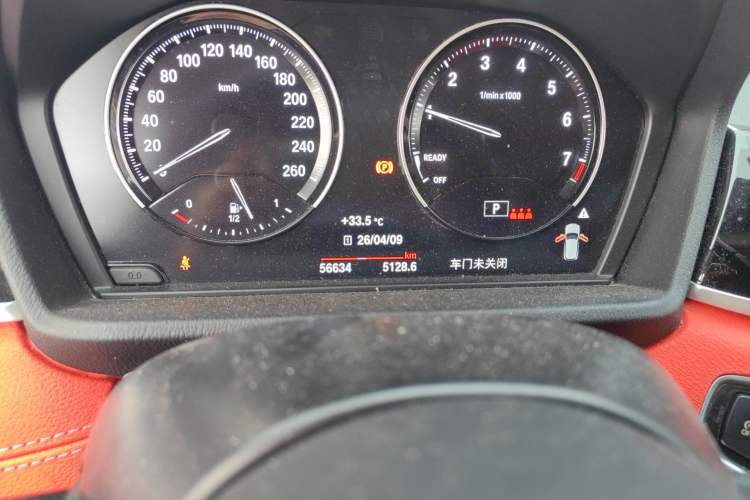 Used BMW X2 2021 Restyled sDrive25i M Sport Package Odometer Close Up