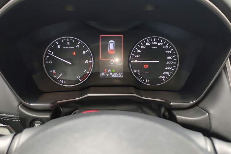 Used Subaru Outback 2021 2.5i Flagship Edition EyeSight Odometer Close Up