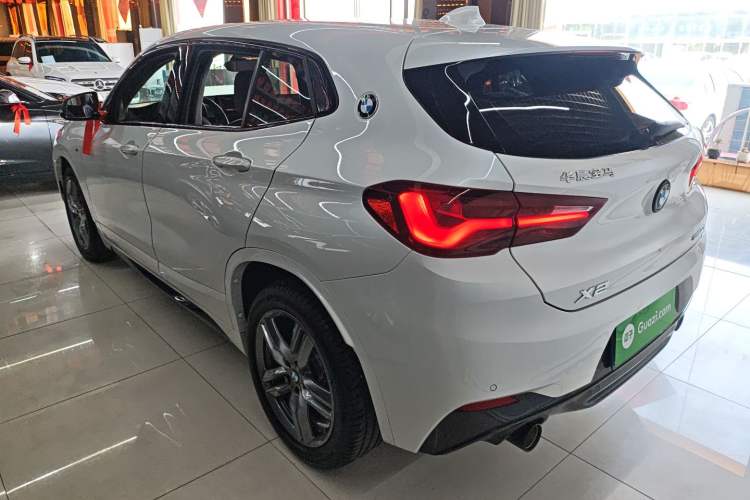 Used BMW X2 2023 sDrive25i M Sport Night Edition Rear Left 45 Deg