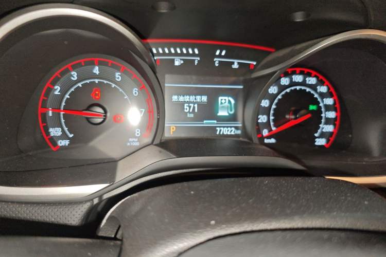 Used Chevrolet Monza 2019 RS 330T Automatic Comfort Edition China VI Standard Odometer Close Up