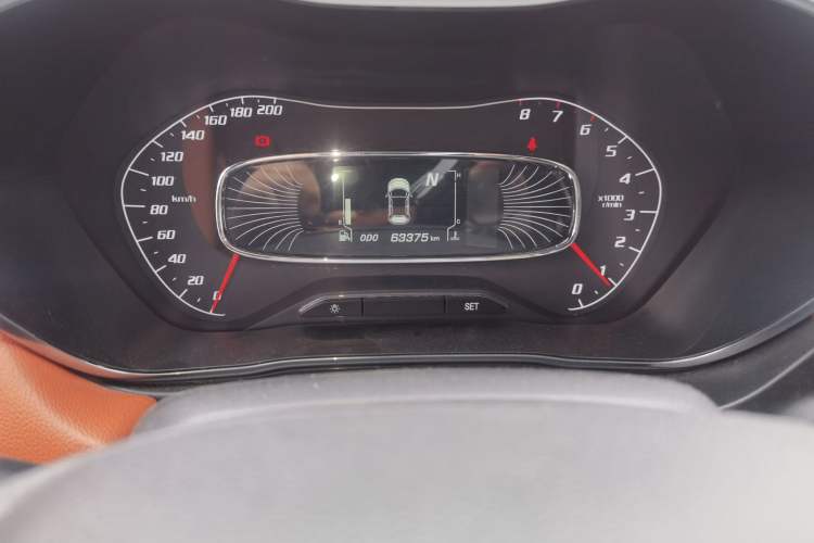 Used Baojun 510 2017 1.5L Automatic Luxury Model Odometer Close Up