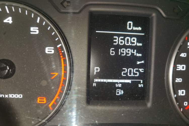 Used Audi A1 2013 30 TFSI Sportback Urban Odometer Close Up