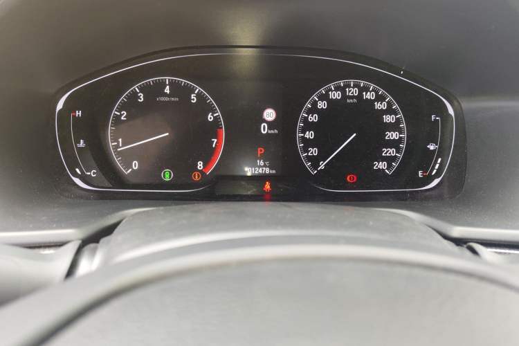 Used Honda Accord 2022 260TURBO Phantom Night · Prestige Edition Instrument Cluster