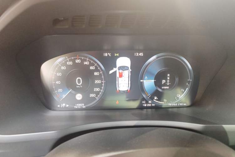 Used Volvo XC90 New Energy 2021 E-Drive Hybrid T8 Luxury Flagship 7-Seater Instrument Cluster