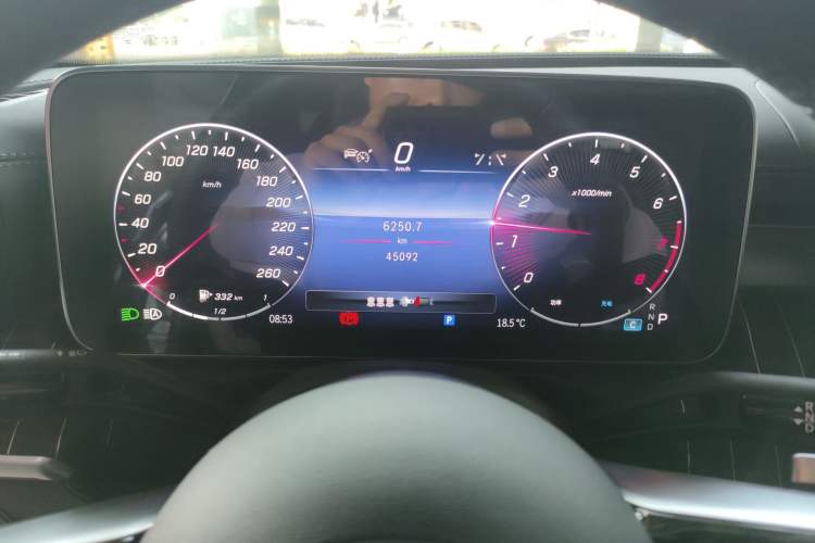 Used Mercedes-Benz C-Class 2023 Restyled C 260 L Night Edition Sports Version Instrument Cluster