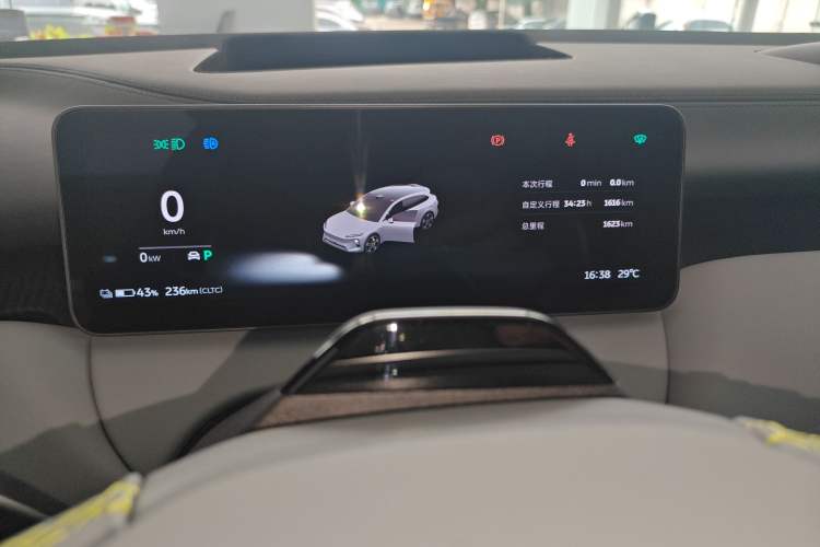 Used Nio ET5T 2025 Model Champion Commemorative Edition, 75kWh Touring Instrument Cluster
