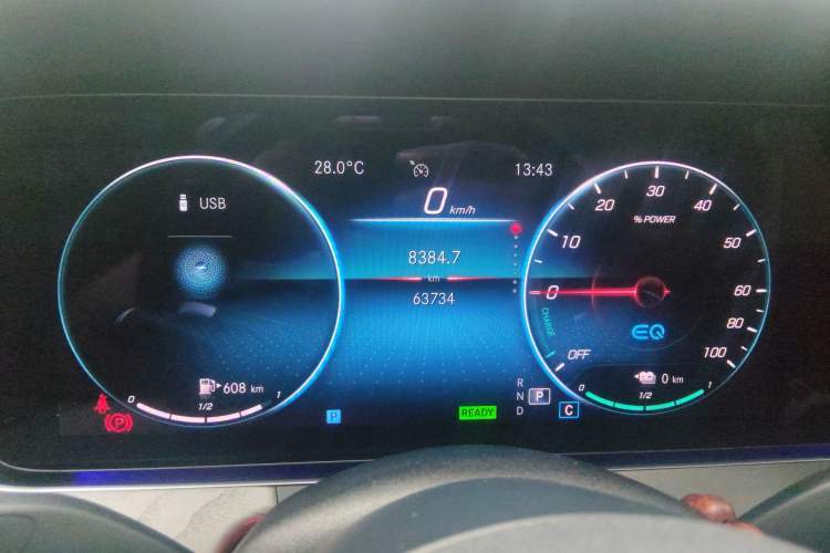 Used Mercedes-Benz E-Class New Energy 2021 E 350 e L Plug-in Hybrid Sports Sedan Instrument Cluster