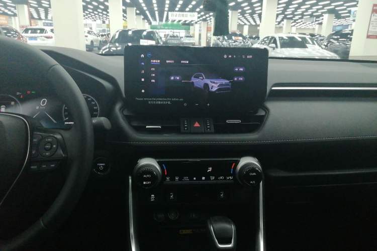 Used Toyota RAV4 2023 Dual-Engine 2.5L E-CVT Two-Wheel Drive Elite Plus Edition Audio And AC Panel