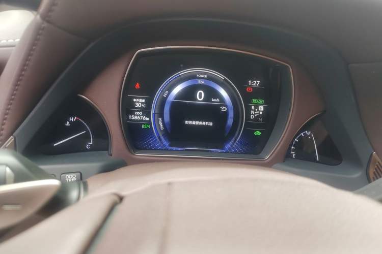 Used Lexus LS 2020 500h Excellence Edition China V Standard Odometer Close Up