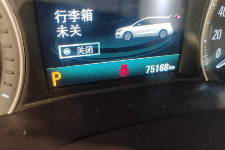 Used Buick GL6 2019 18T 6-Seater Connected Luxury Version China VI Standard Odometer Close Up