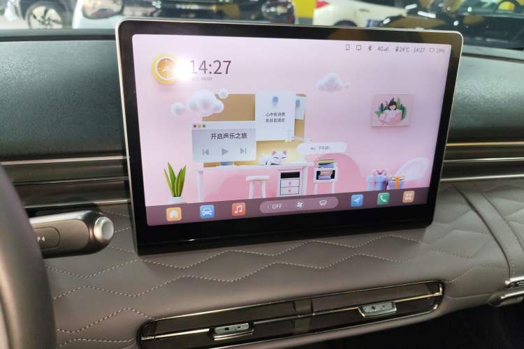 Used Dongfeng NAMMI 01 2024 430 Plus Smart+ Audio And AC Panel