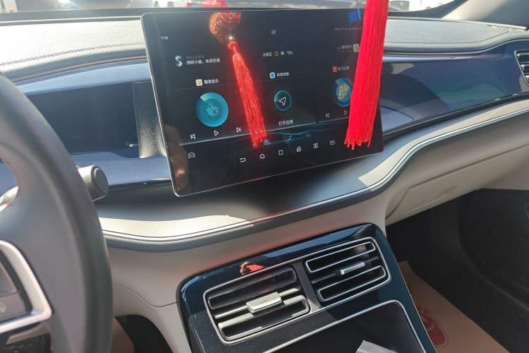 Used BYD Qin PLUS 2021 DM-i 120KM Prestige Model Audio And AC Panel