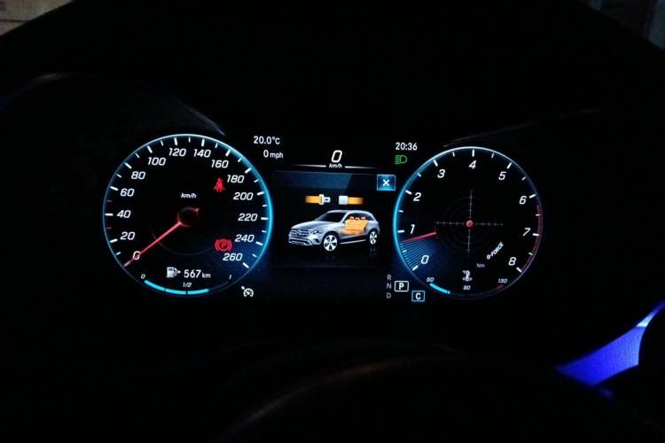 Used Mercedes-Benz GLC 2021 GLC 260 L 4MATIC Luxury Model Instrument Cluster