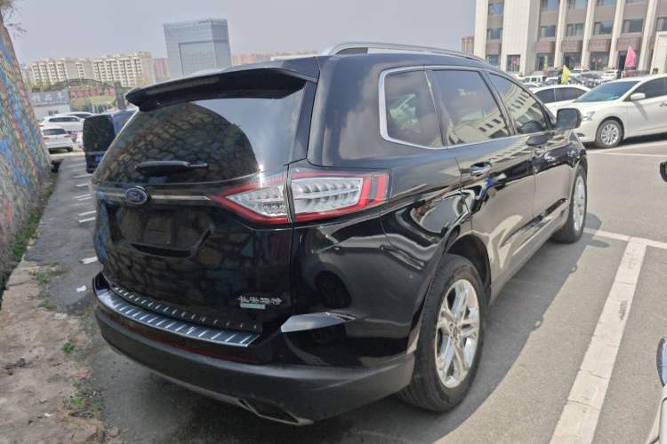Used Ford Edge 2018 EcoBoost 245 Two-Wheel-Drive Titanium 7-Seater China V Standard Rear Right 45 Deg
