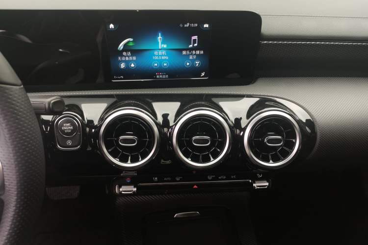 Used Mercedes-Benz A-Class 2019 Restyled A 180 L Sport Sedan Audio And AC Panel