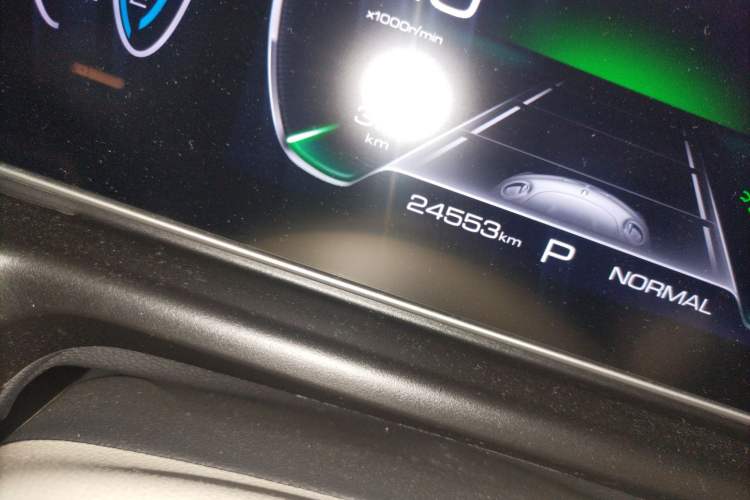 Used ORA Good Cat 2023 401 km Standard Range Prestige Version Lithium Iron Phosphate Odometer Close Up