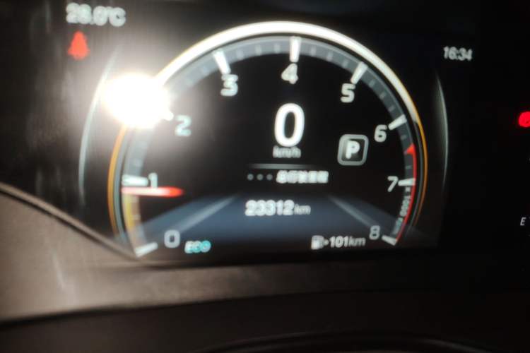 Used GAC Trumpchi GS3 2021 POWER 270T Automatic Luxury Edition Instrument Cluster