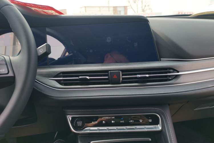 Used CHANGAN CS55PLUS 2021 Blue Whale Edition 1.5T DCT Luxury Model Audio And AC Panel