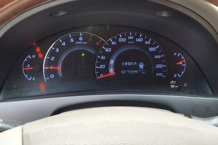 Used Toyota Camry 2013 200G Classic Luxury Edition Instrument Cluster
