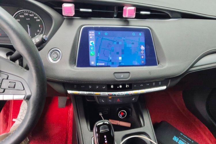 Used Cadillac XT4 2021 28T Two-Wheel Drive Leading Version Audio And AC Panel