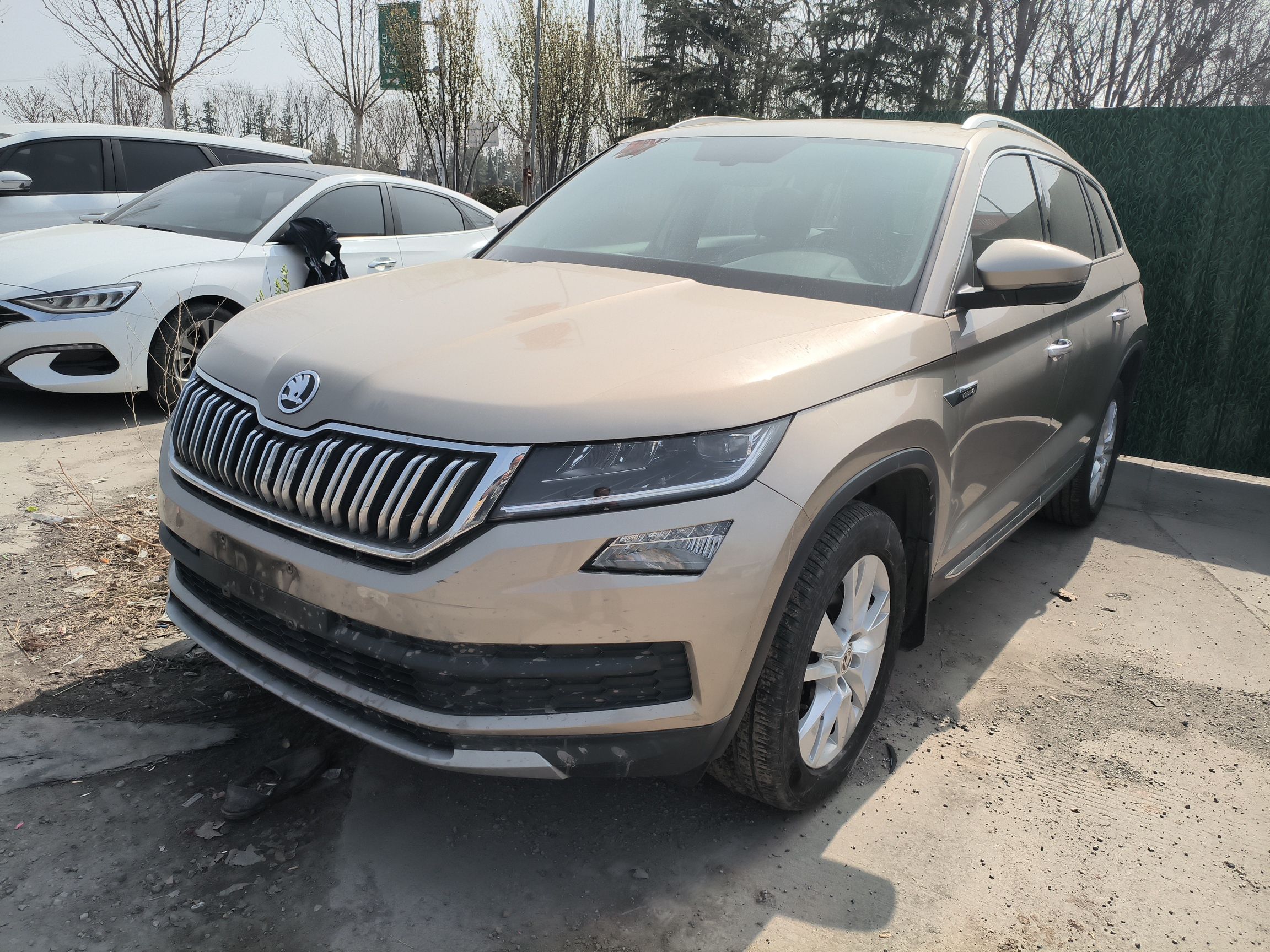 تحت مقدمة السيارة