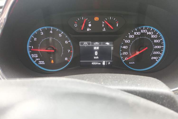 Used Chevrolet Malibu XL 2017 1.5T Automatic Ruichi Edition Odometer Close Up