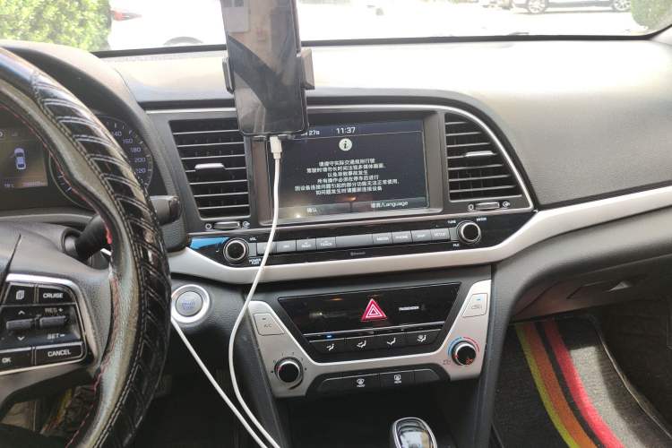 Used Hyundai Elantra (6th Generation / Lingdong) 2018 1.6L Automatic 15th Anniversary Special Edition Audio And AC Panel