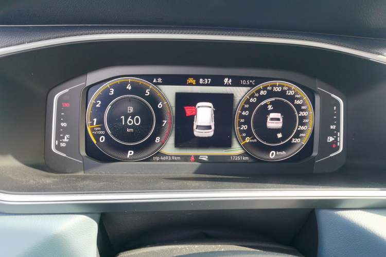 Used Volkswagen Tharu 2024 300TSI Two-Wheel-Drive Moon Luxury Edition Instrument Cluster