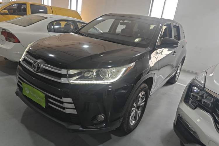 Used Toyota Highlander 2018 2.0T Four-Wheel Drive Elite Edition 7 Seats China VI Standard