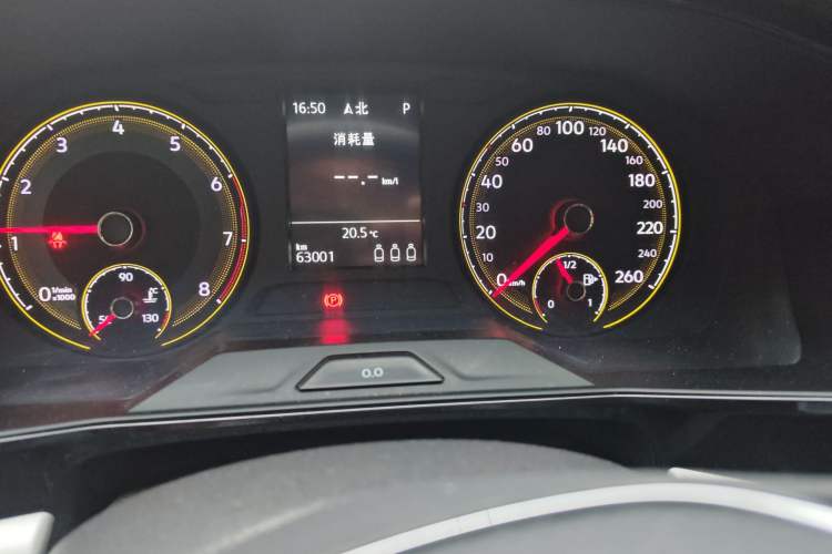 Used Volkswagen Lavida 2019 280TSI DSG Luxury Edition China VI Standard Odometer Close Up