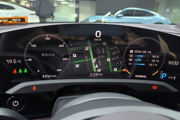 Used Porsche Taycan 2022-Year Updated Taycan Instrument Cluster