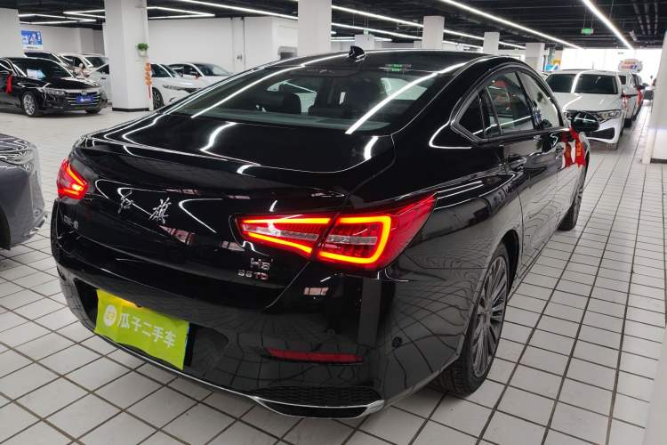 Used Hongqi H5 2020 1.8T Automatic ZhiLian QiYun Edition Rear Right 45 Deg