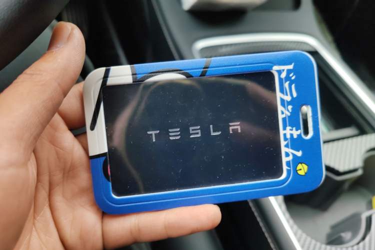 Used Tesla Model Y 2021 Standard Range Rear-Wheel Drive Version Vehicle Key