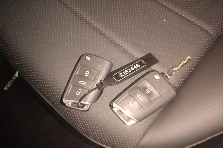 Used Volkswagen Lavida 2019 1.5L Automatic Comfort Edition China VI Standard Vehicle Key