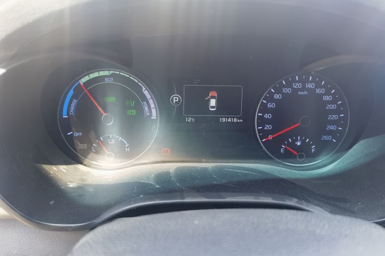 Used Kia K5 New Energy 2018 2.0L Smart Enjoyment Version Odometer Close Up