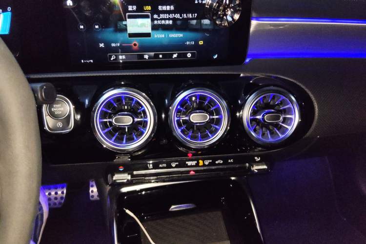 Used Mercedes-Benz A AMG 2020 Facelift AMG A 45 4MATIC+ Audio And AC Panel