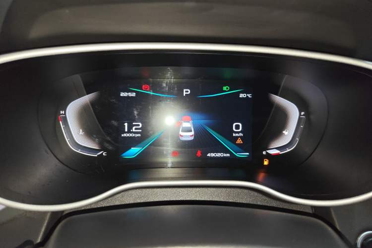 Used Geely Auto Emgrand 2019 Leading Edition 1.5L CVT Upward-Connected Model China VI Standard Instrument Cluster