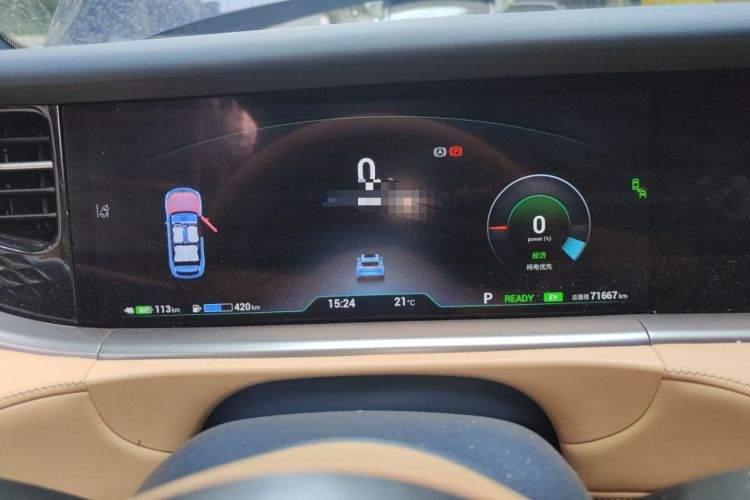 Used VOYAH FREE 2021 Four-Wheel Drive Standard Range-Extended Exclusive Luxury Package Instrument Cluster